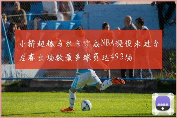 小桥超越马尔卡宁成NBA现役未进季后赛出场数最多球员达493场